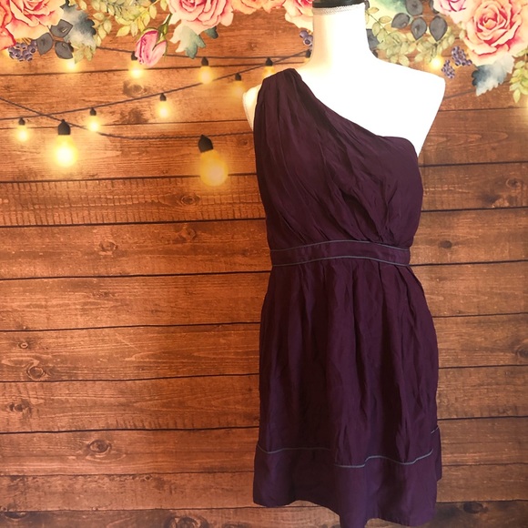 Thread Social Dresses & Skirts - Thread Social Plum one should silk dress